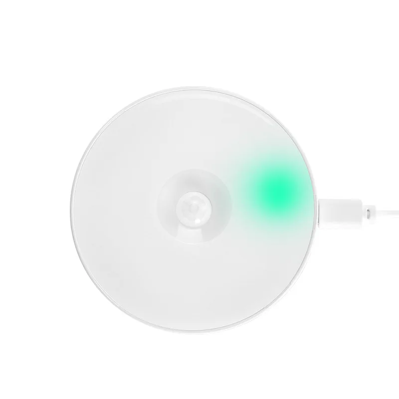 6 led Touch Sensor luce notturna torcia lampada da parete a Base magnetica lampada da notte dimmerabile portatile con cerchio caricato USB