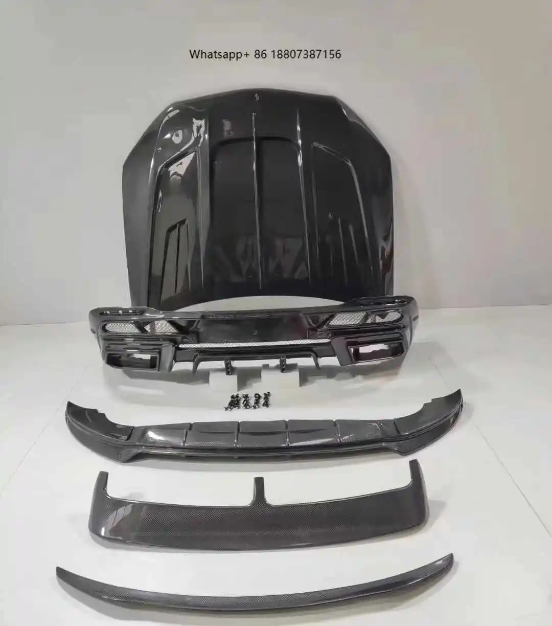 

High Quality LD Style Carbon Fiber Body Kit for MercedesBenz GLE New Car Accessories Including Front Lip Rear Diffuser Spoiler