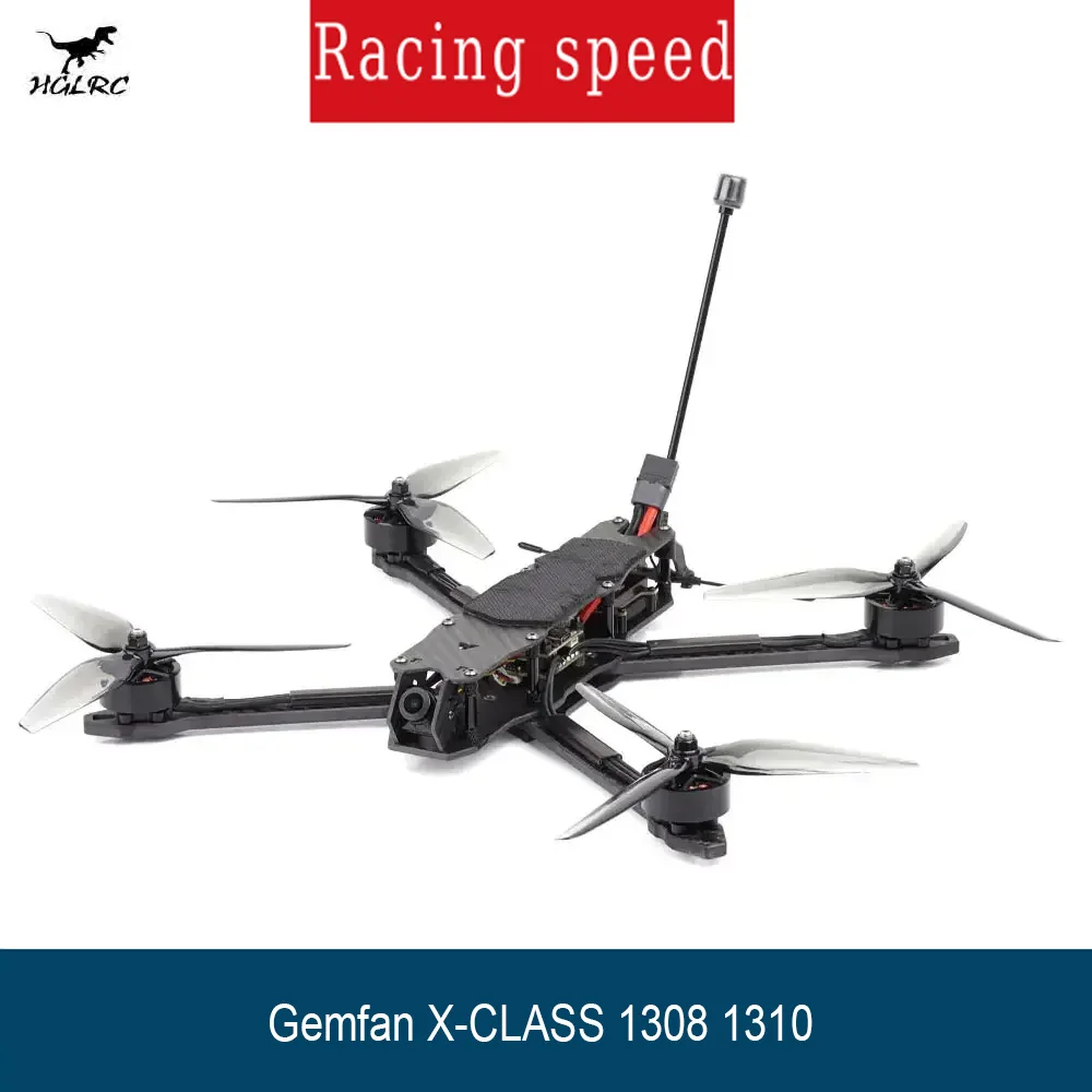 

HGLRC MY7 2810 1350KV Brushless Motor 2.5W VTX Analog FPV Long Range Quadcopter Drone Parts
