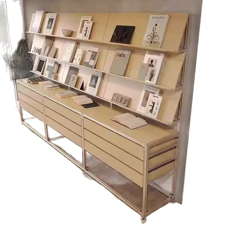 

Aluminum profiles, birch, storage, documents, display stands, drawers