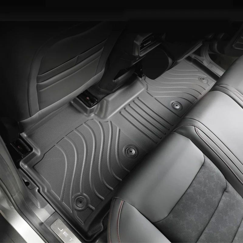 For Jetour T2 Traveler 2024 2025 Floor Mats Trunk Mats, All Weather Waterproof Anti-Slip Front Rear Cargo Liner Mat Foot Pads
