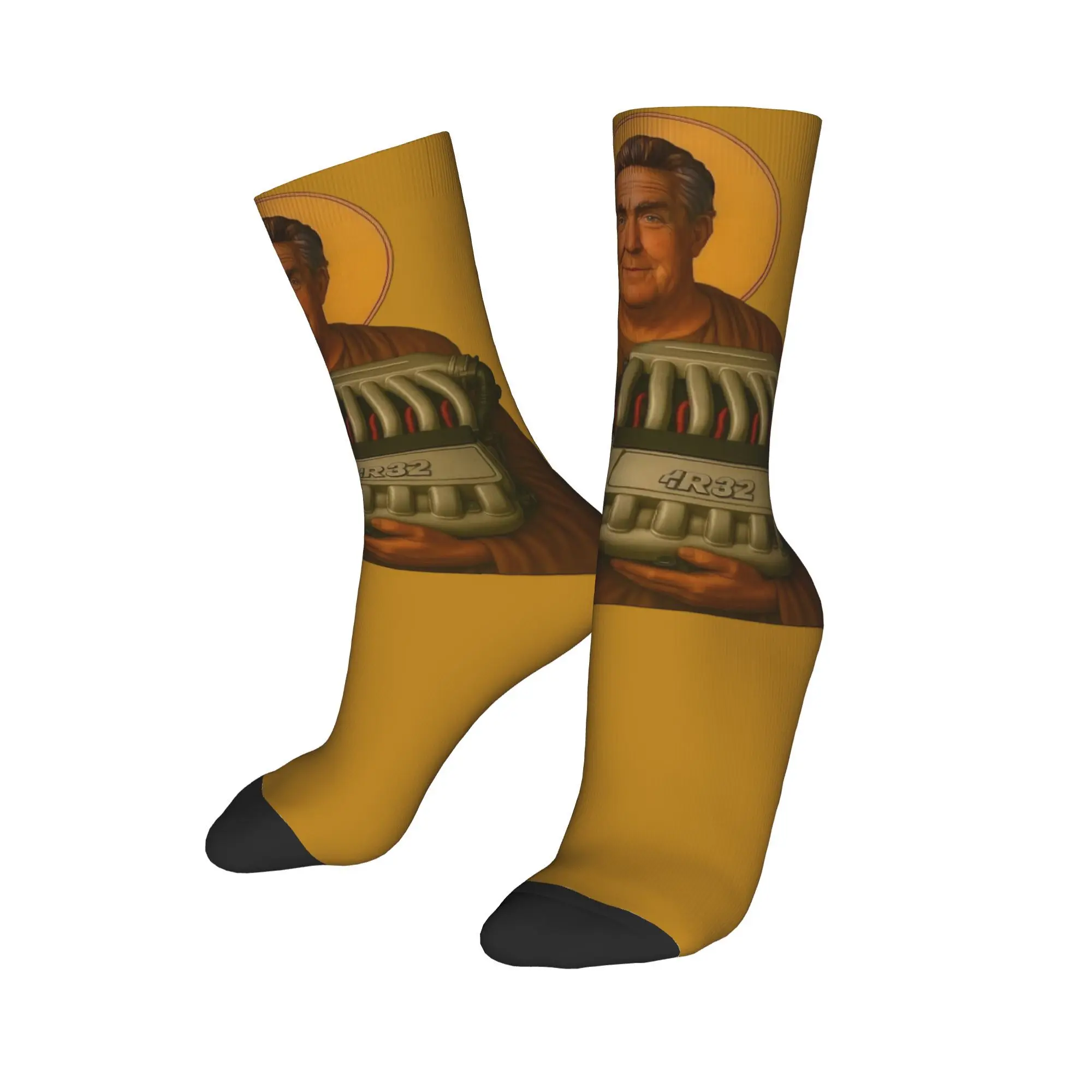 

Джереми Кларксона защитит нас от электродвигателей, дизайнерские носки для экипажа, товары для повседневной носки, уютные носки с принтом