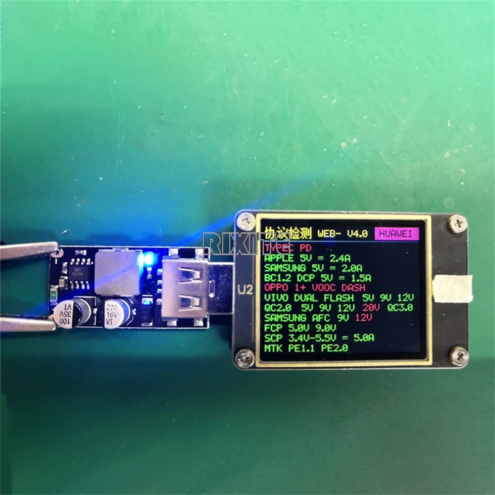 QC3.0 QC2.0 USB DC-DC 降圧コンバータ充電降圧モジュール 6-32V 9V 12V 24V に高速急速充電器回路基板 5V 1 ウェイ