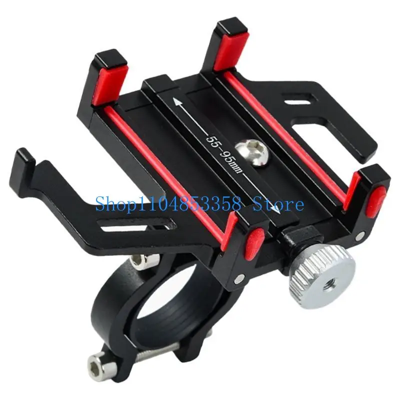 652F جهاز متعدد للدراجات النارية، مقود الدراجة النارية، حامل الملاحة الذكي، آلية قفل آمنة لركوب التضاريس الوعرة #4