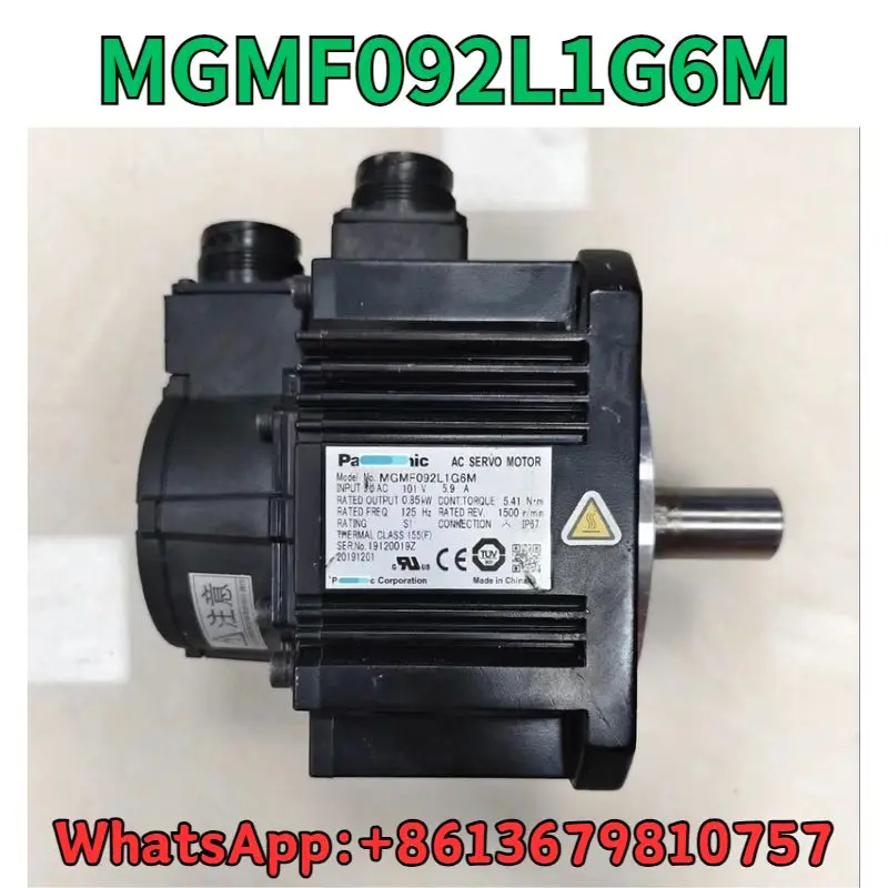 

Used Motor MGMF092L1G6M test OK Fast Shipping