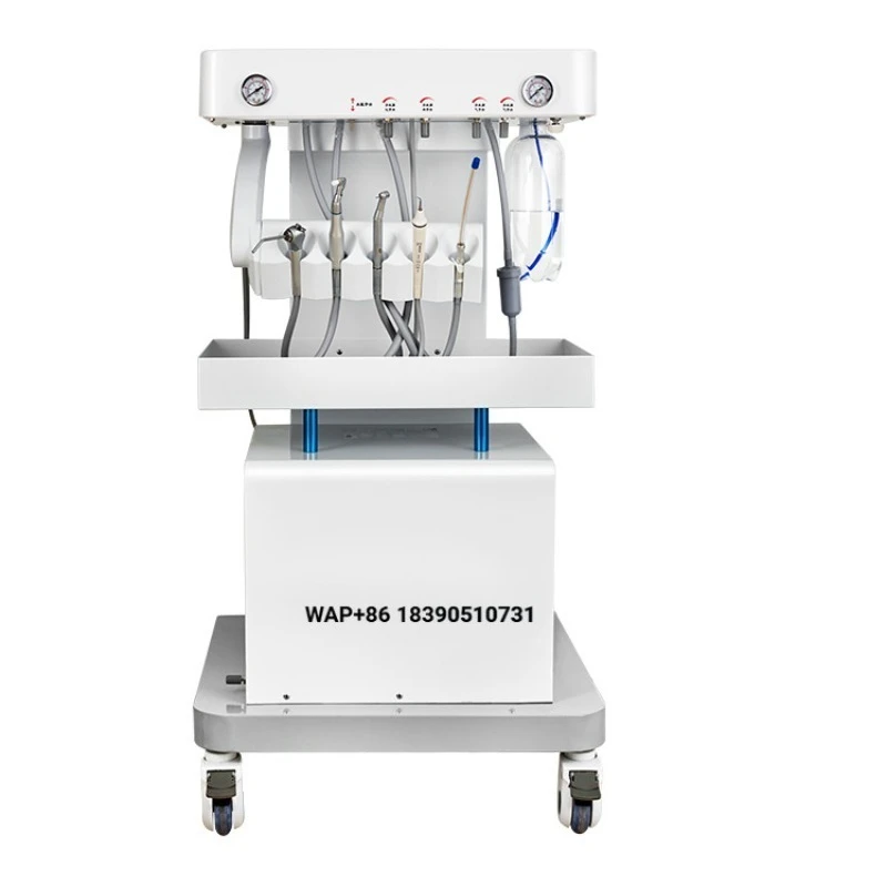 Dog Animal Tooth Treatment Turbo Trolley Mobile  Veterinary  Equipment Unit 550 Watts Metal