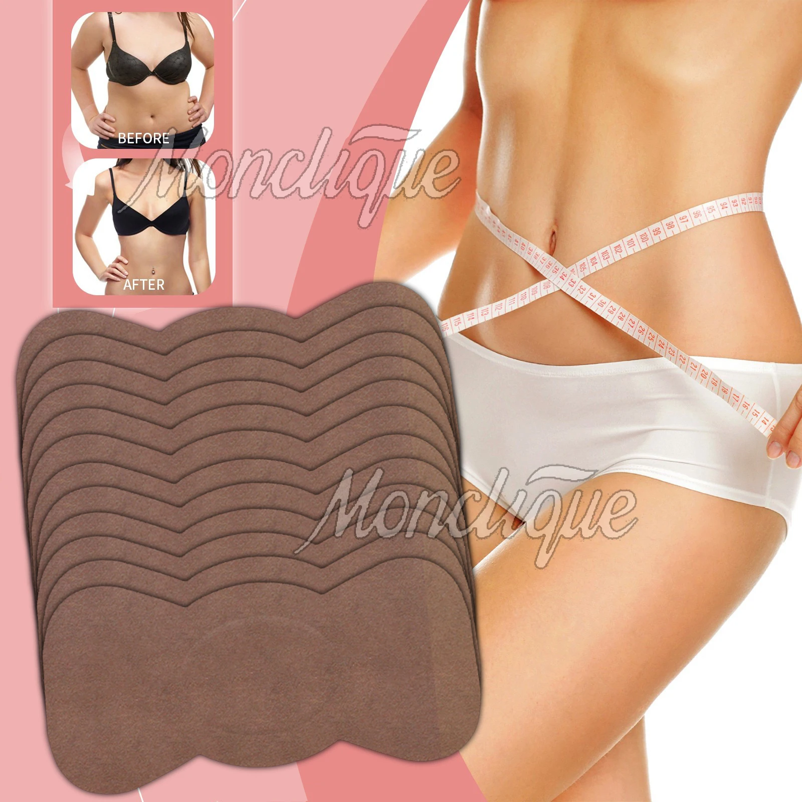 Abdominal Shaping Patch Lymphatic Patch Lose Weight Slimming Sticker Burn Fat Quickly Improve Abdominal Swelling Body Care Tools