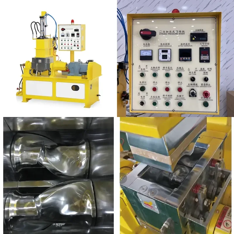 for XIHUA XH-420 Laboratory Small Internal Mixer for Rubber and Plastics R D 380V Energy Saving Rubber Mixer