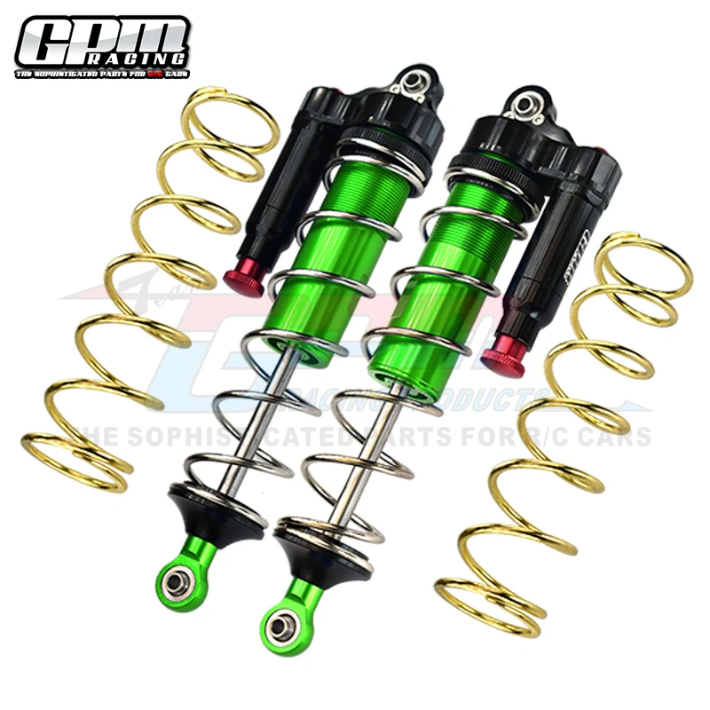 

GPM Aluminum Front L-Shape Piggy Back Adjust Spring Dampers 177mm For ARRMA 1/5 Kraton 8S Outcast 8S EXB ARA330609