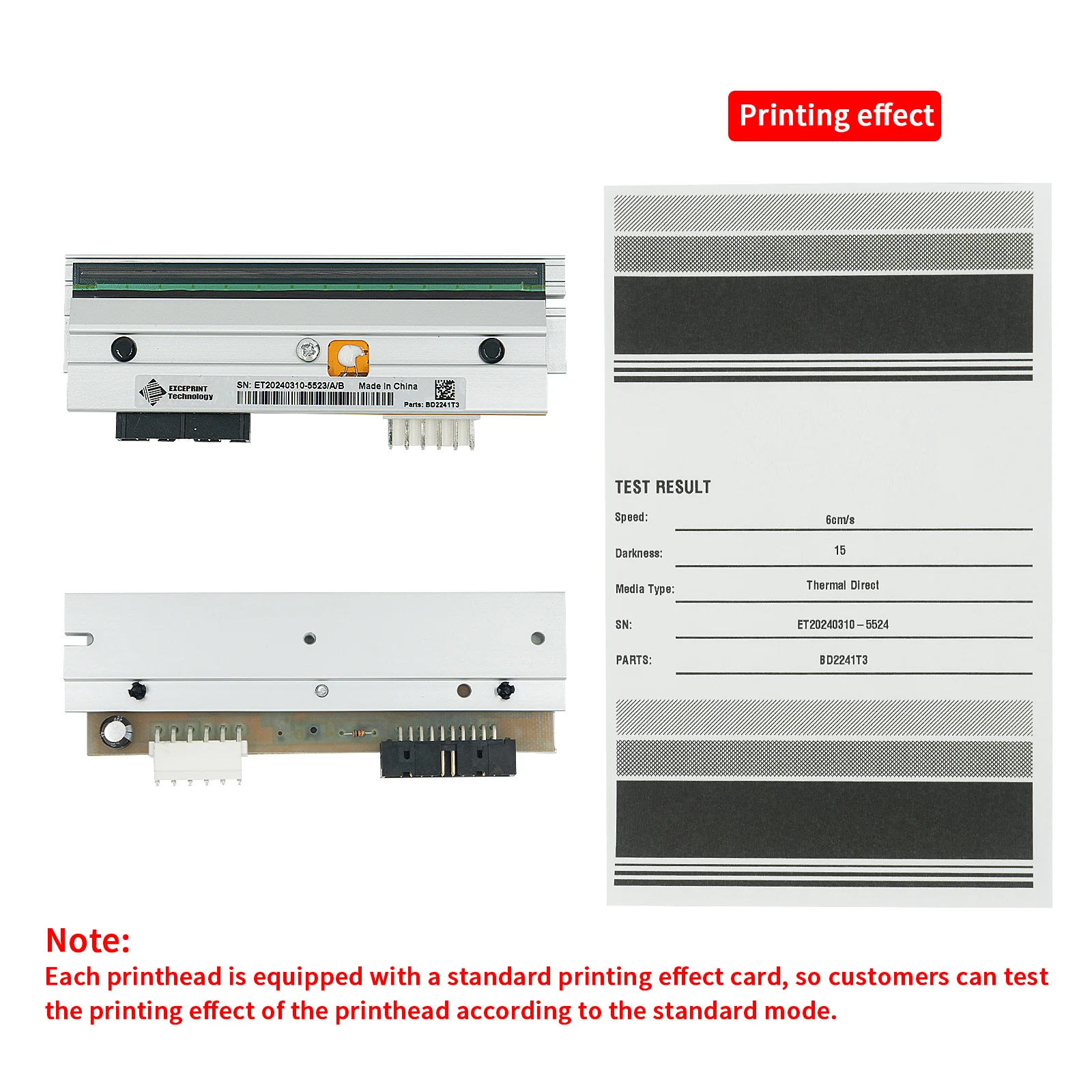 ✅PHD20-2241-01 for Datamax H-4310 Thermal 300dpi Printhead Printer Head✅
