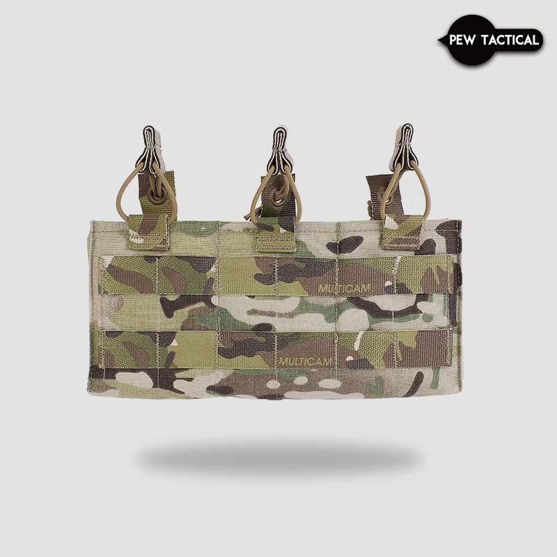 

PEW TACTICAL MOLLE TRIPLE 7.62 MAG POUCH PLATE CARRIER AIRSOFT ACCESSORIES