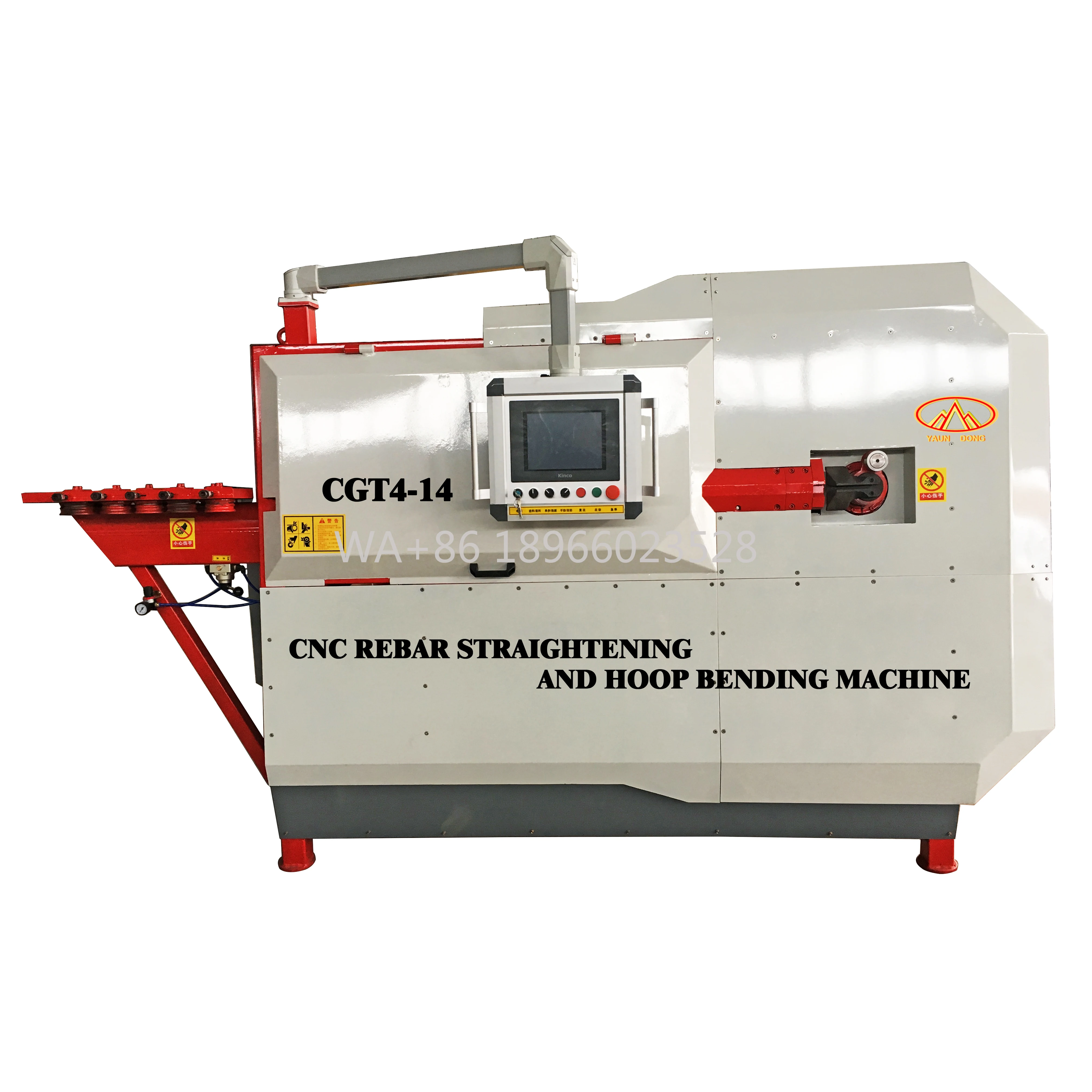 

CNC Rebar Bender Center Automatic Rebar Straightener and Hoop Bender Integrated Machine