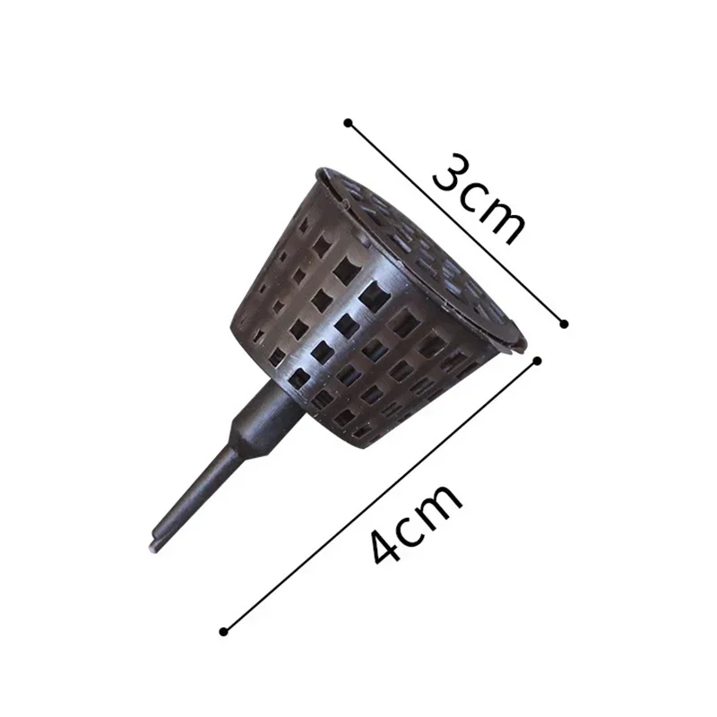 100 PCS Fertilizer Basket Plastic Plant Fertilizer Box Park Bonsai Fertilizer Container Nursery Pots Garden Tool Accessories