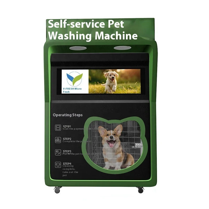 

OEM Self-Service Pet Washing Machine 24-Hour Automatic Pet Bath Vending Machine Dryer SDK Manufactured Pet Dryer
