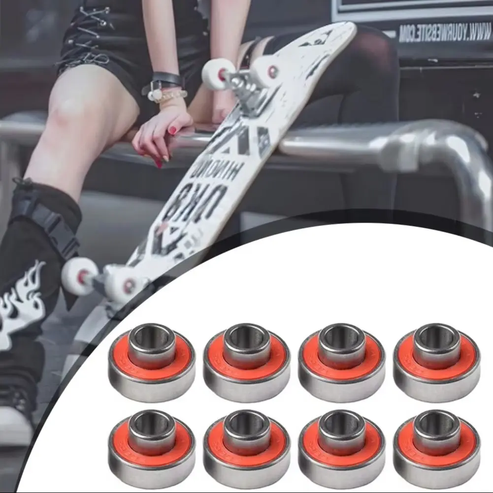 High Speed 608-2rs Long Plate Integrated Bearing Sliding Plate Bearing 608 Bearing Sliding Plate Integrated Bearing Abec-11