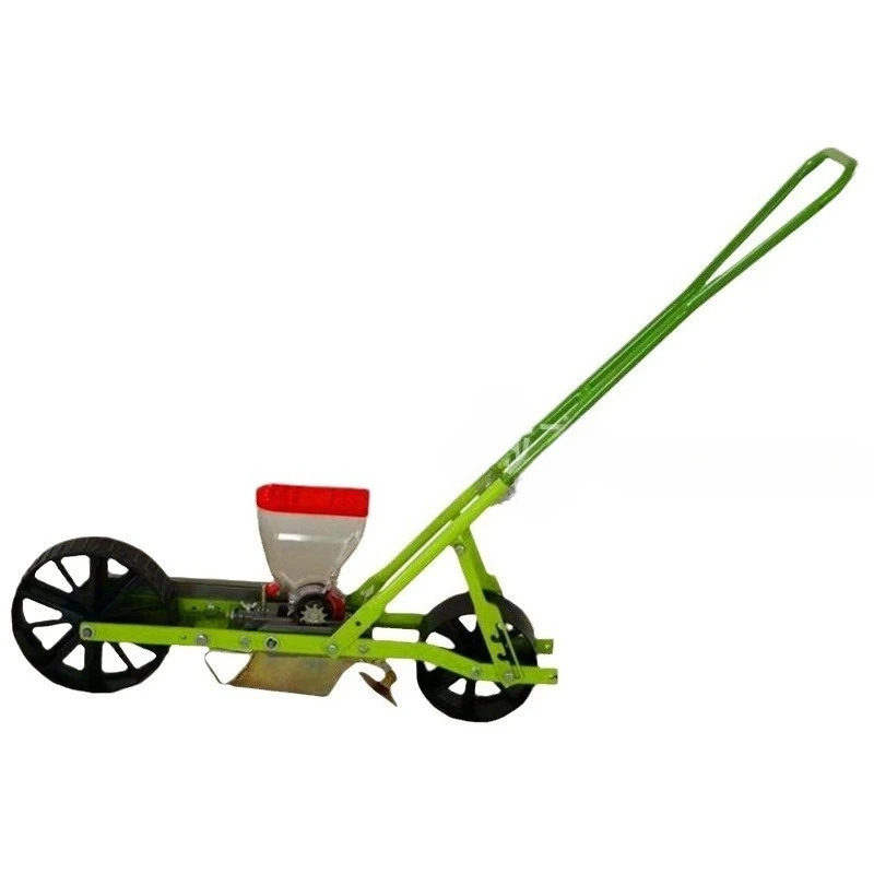 Supply single line vegetable precision seeder, hand push multi-line vegetable seeder