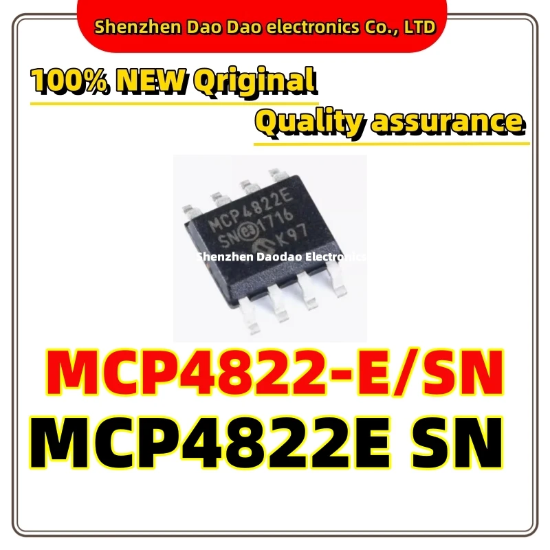 

MCP4822-E/SN MCP4822E SN SOIC-8 ADC chip IC New original