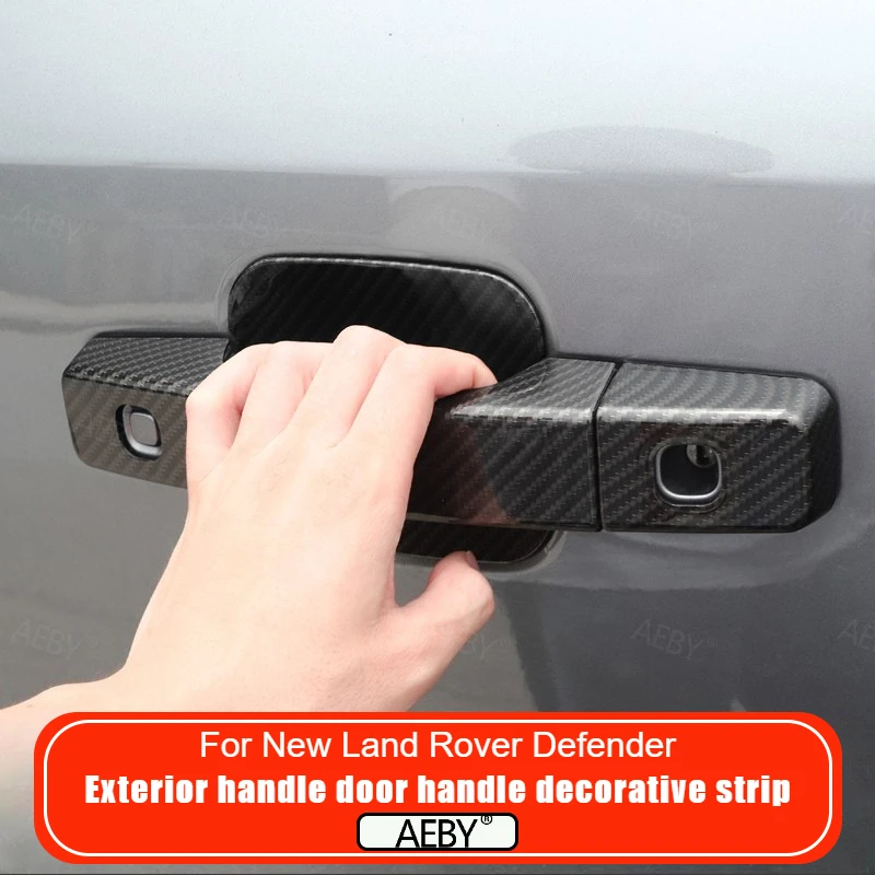 For New Land Rover Defender 90/110 2020-2026 Door handle bowl lid decoration,Exterior handle door handle decorative strip