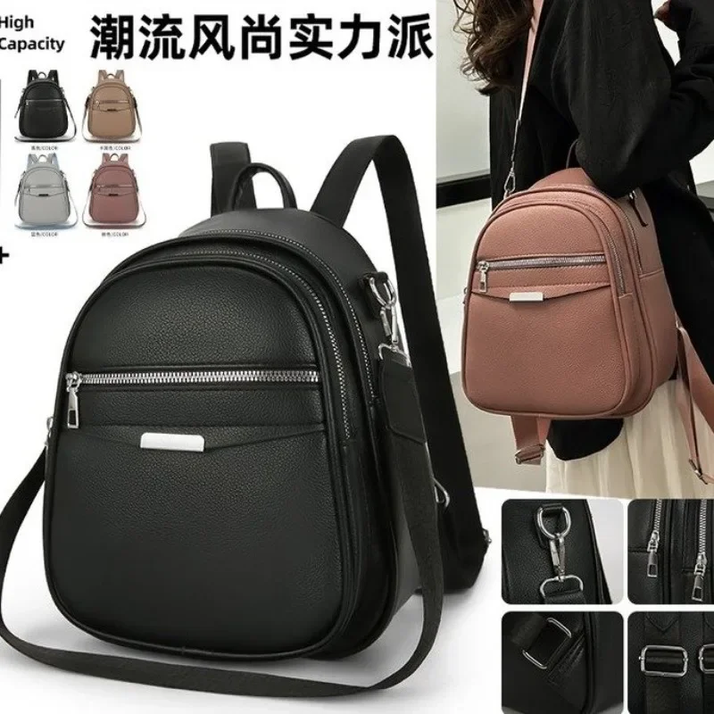 Popular Trendy Fashionable Leather Diaper Bags For Women Luxury Brand Large Capacity Elegant Crossbody Shoulder Bag Designer