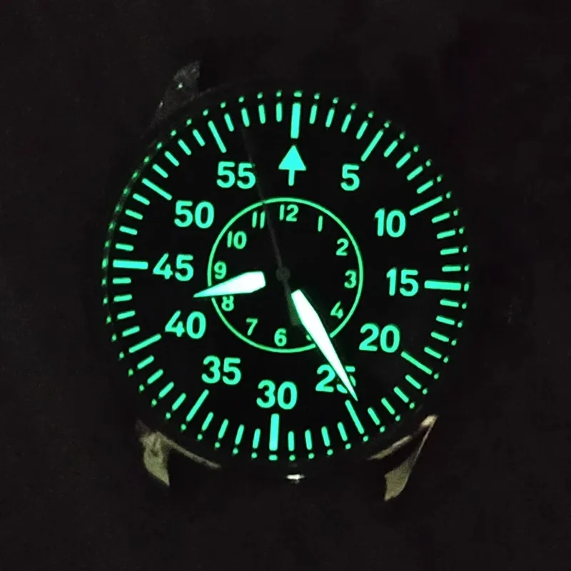 Vakuy Quartz Watch, German Special Forces Pilot, Japanese VH31 Mechanical Sweep Second, Strong Luminous Waterproof, Outdoor