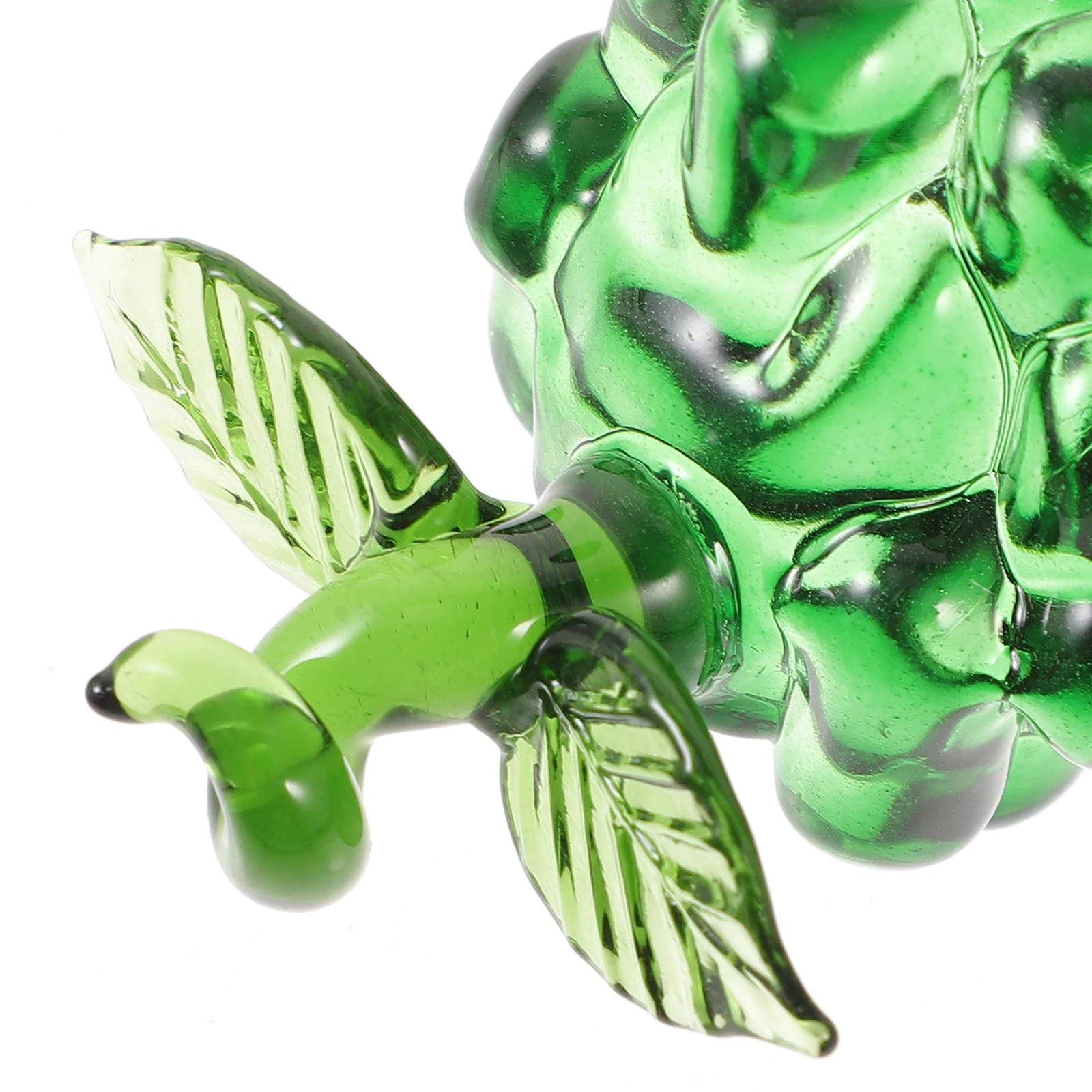 

Crystal Grape Desktop Ornament Handmade Sparkling Crystal Fruit Decoration Table Centerpiece Gift Home Decor Fruit Ornament