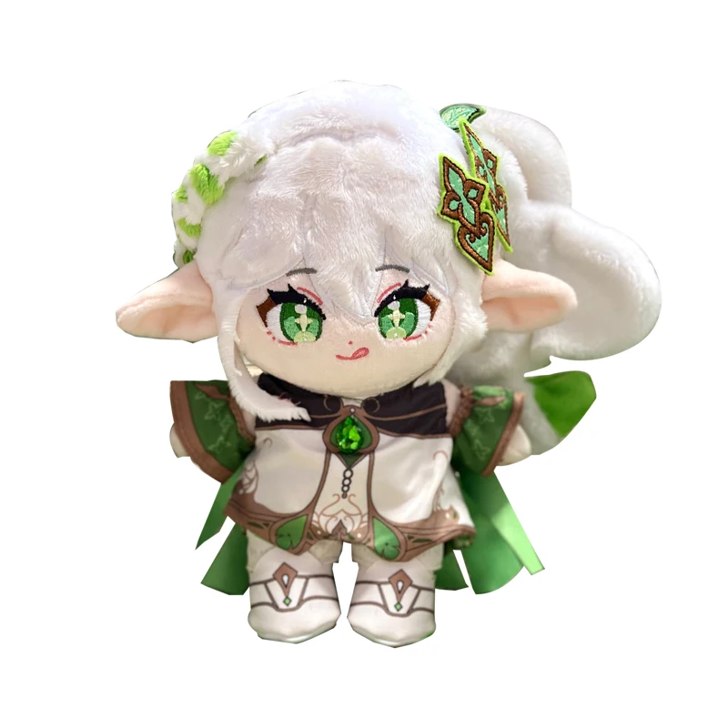 

NEW 20cm Game Genshin Impact Plush Doll Nahida Plushie Cotton Doll Kawaii Change Clothes Soft Stuffed Toys Gift