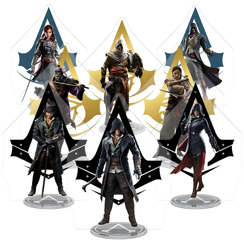 Game Fraternity Acrylic Stand Model Plate Keychain Anime Figure Doctor Standing Sign Desktop Decor For Student Prize Gift