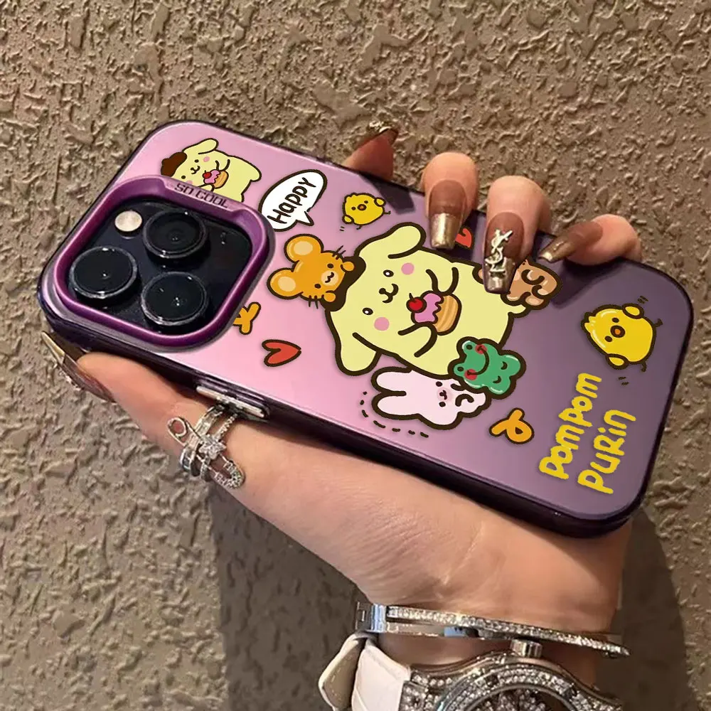 Cute Dog Pompom Purin Cover Phone Case For OPPO REALME 13 12 11 10 9 9I 8 8IC65 C63 C53 C35 C33 C31 C21Y 5G Hard Case Funda Capa