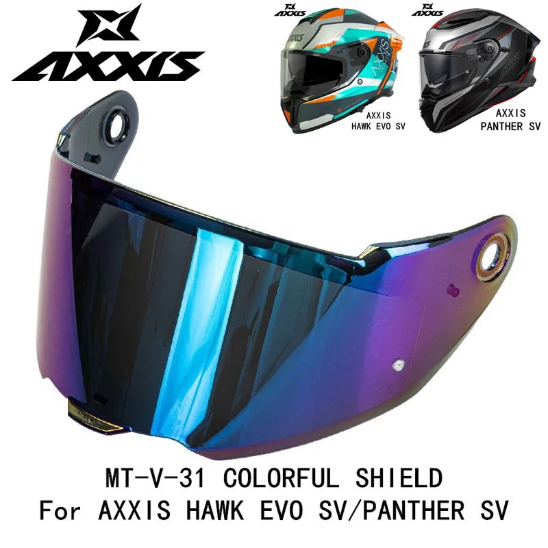 Helmet Visor Lens for AXXIS MT-V-31 HAWK EVO SV PANTHER SV Motorcycle Windshield Accessory Visera Casco Moto