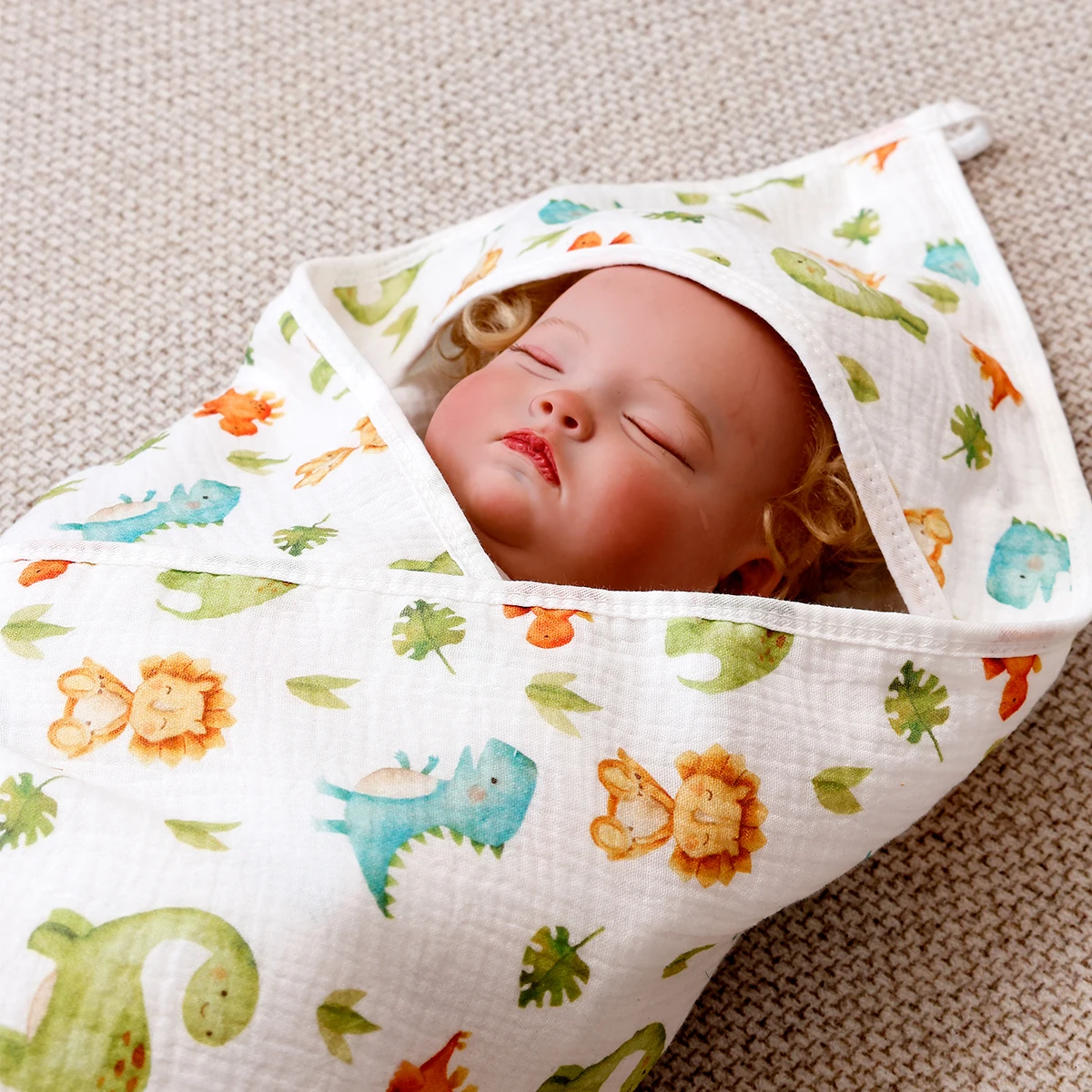 Hooded Cotton Baby Towel 6