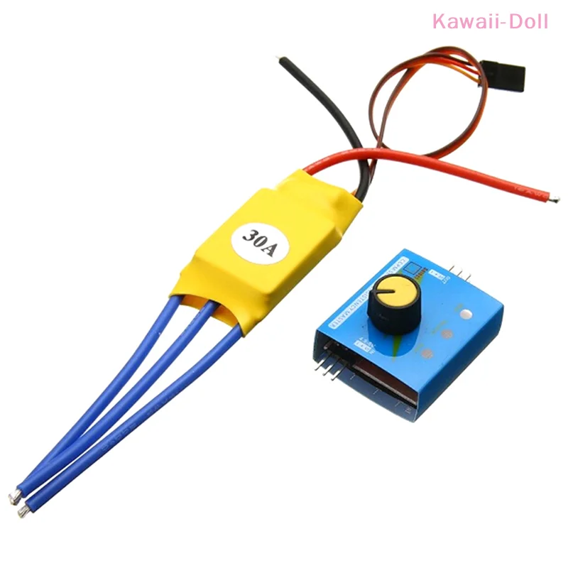 [DO]1 Set 30A 12v Dc 3-phase High-power Brushless Motor Speed Regulator Pwm Controller[DO]
