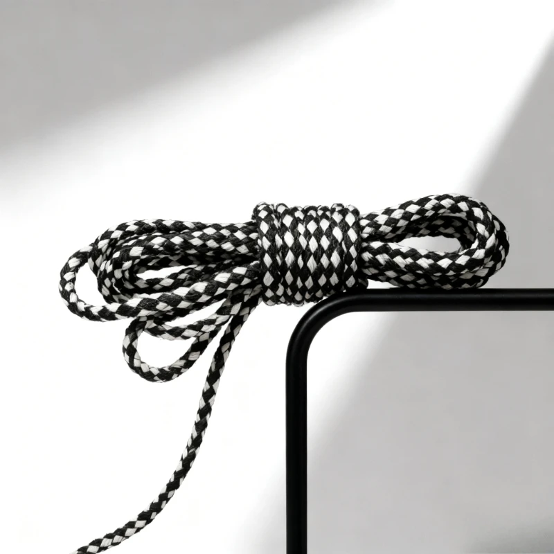 Tali Berbagai Gaya Acak 6m/8m Tali Anyaman Tahan Aus Tali Luar Ruangan untuk Penanganan dan Transportasi Kargo Mobil