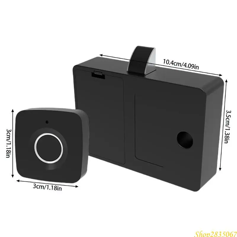 Fingerabdruck -Schrankschlos