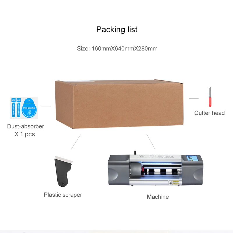 OCAMaster OM-E5 Plus Unlimited Film Cutting Machine Built-in Operation Screen Integrated Design For Mobile Phone Repair Cutter