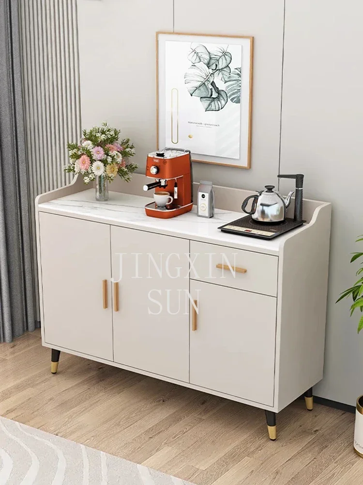 Rock plate sideboard cabinet wall tea bar machine cabinet integrated cabinet household kitchen storage