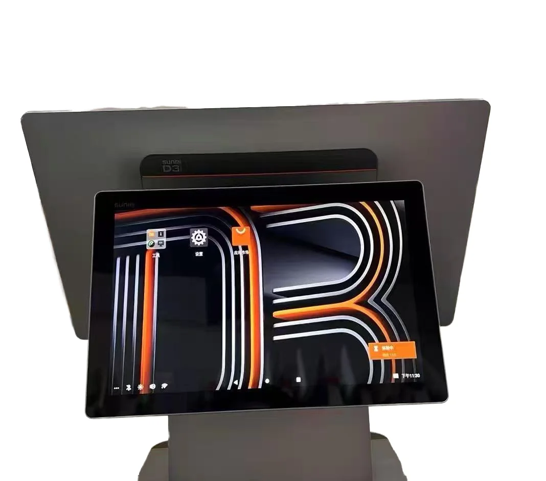 D3 Pro Desktop Cash Register 12 Inch Touchscreen 4+64GB NFC Payment Android 13 Retail POS System Bluetooth5.2 1 Year Warranty