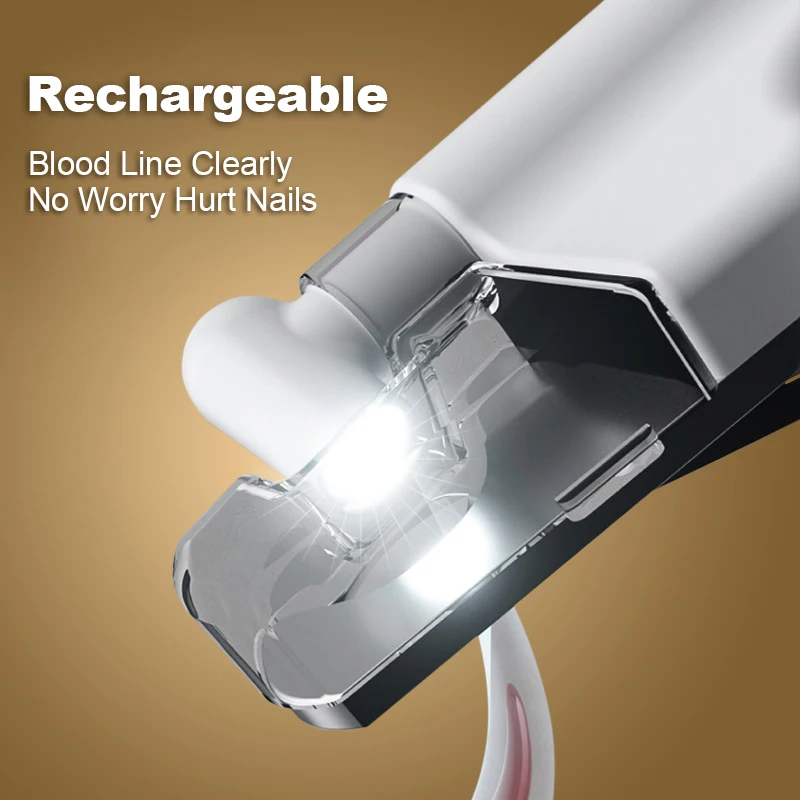 LAIKA LED Pet Nail Clippers Professional Cats Claw Blood Line Scissors Dog Nail Trimmer Grooming Cutter for Animals Pet Supply 2