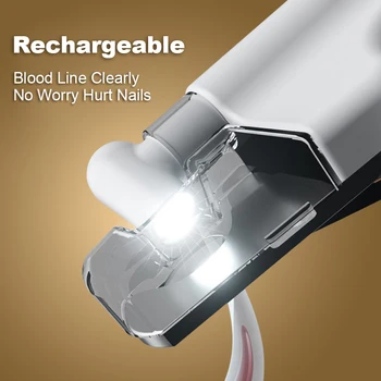LAIKA LED Pet Nail Clippers Professional Cats Claw Blood Line Scissors Dog Nail Trimmer Grooming Cutter for Animals Pet Supply 2