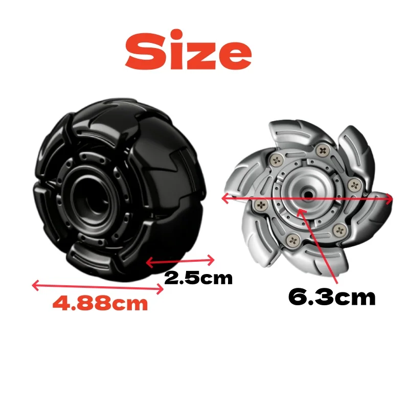 1PCS Vervorming Mecha Linkage Fidget Spinner Vingertop Gyro Decompressie Stress Autisme Speelgoed Fidget Speelgoed Geschenken