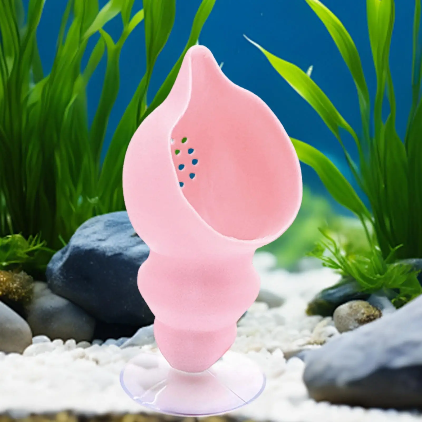 Betta-Hängematte: Weiches Aquarium-Ruhebett, Fischzuchtpolster mit Saugnapf, schwimmende Aquariumhöhle, Versteck für Fische und Garnelen – Detail 1