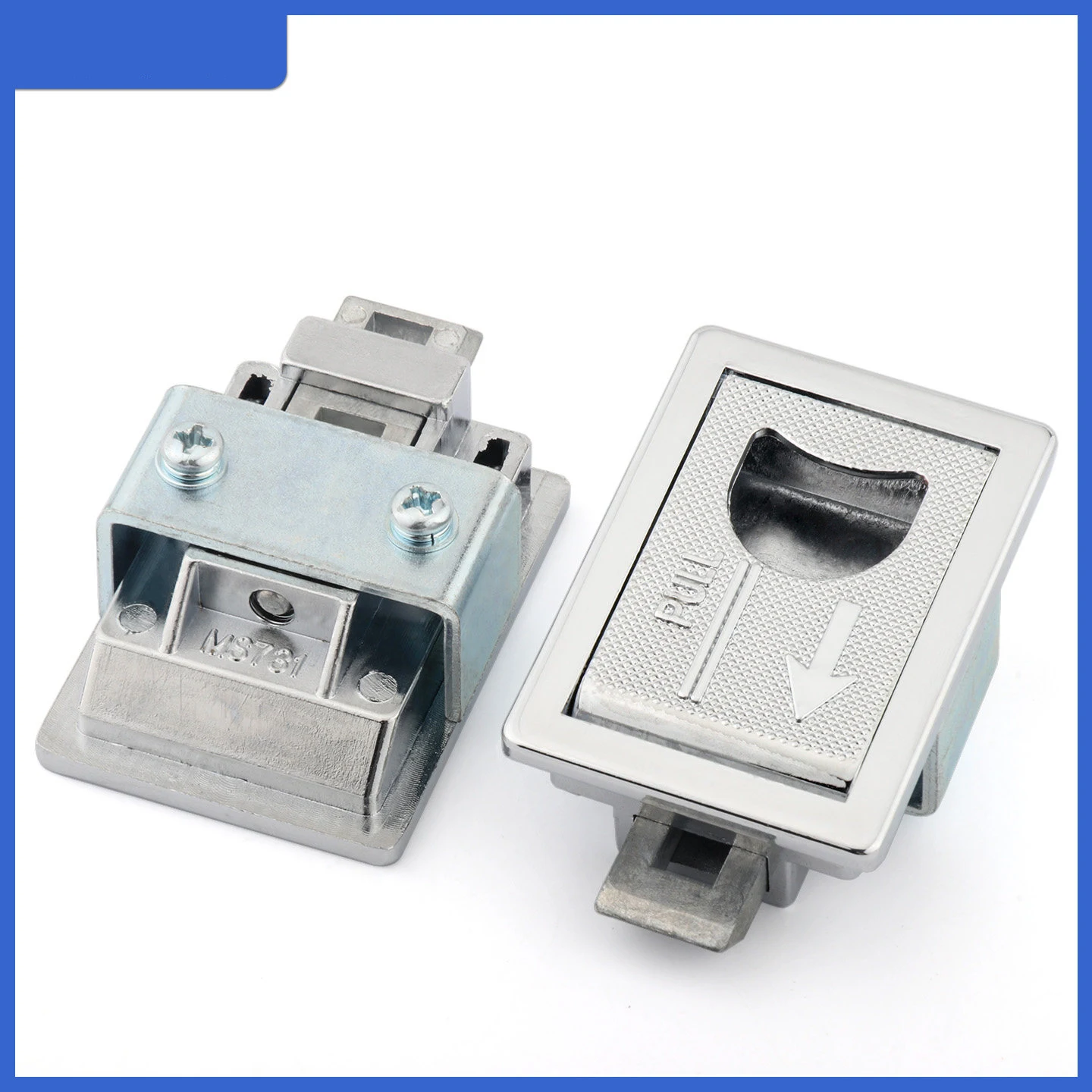 LS731 control cabinet lock, zinc alloy tower buckle lock, hidden, safety toggle buckle, plane lock
