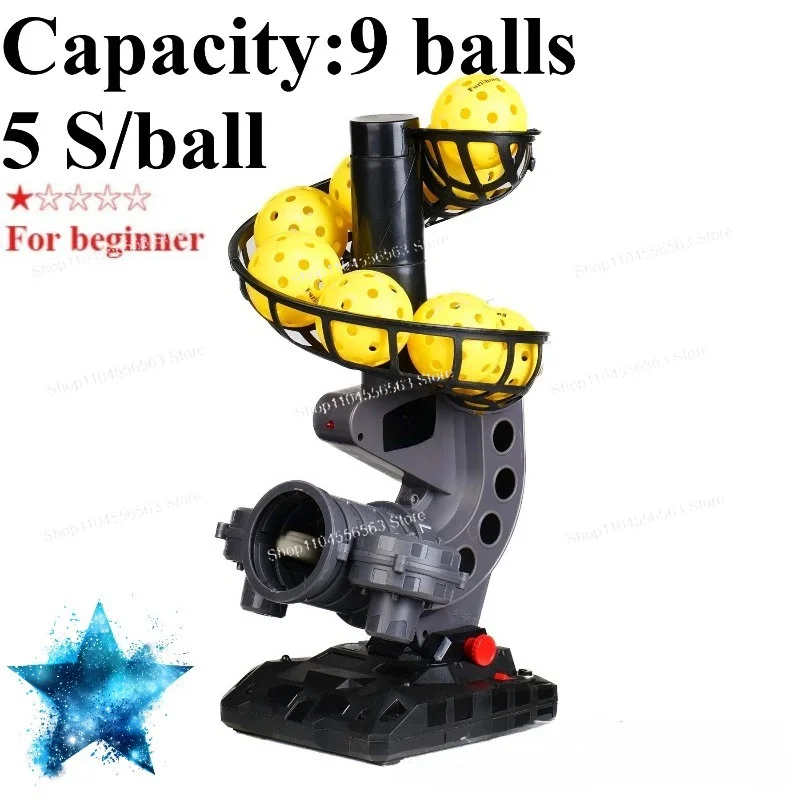 Pickleball Service Machine: Single Practice Training Equipment – Automatic Ball Launcher for Solo Drills