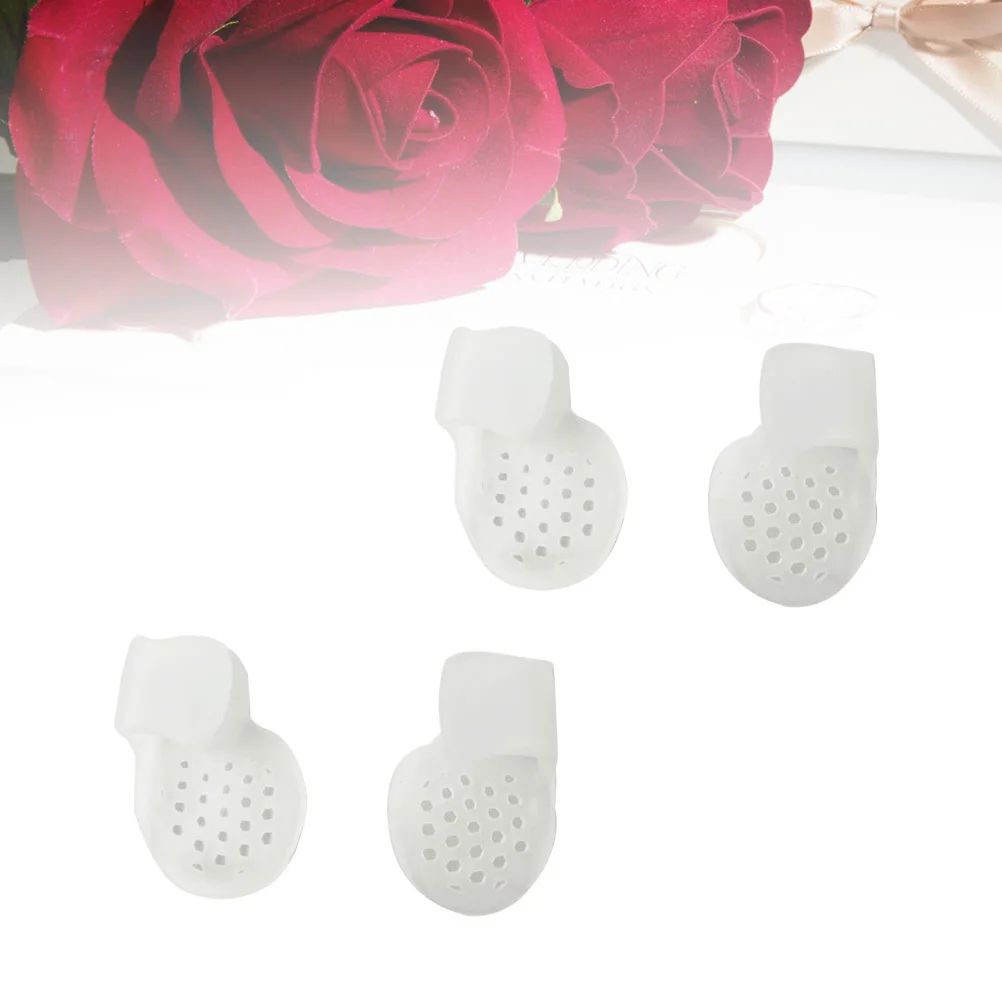 

5pcs Toe Separators 5 Pair With Holes Soft Comfortable Fit Most Feet For Hallux Valgus Bunion Spacers Pain Relief Anti-Skid