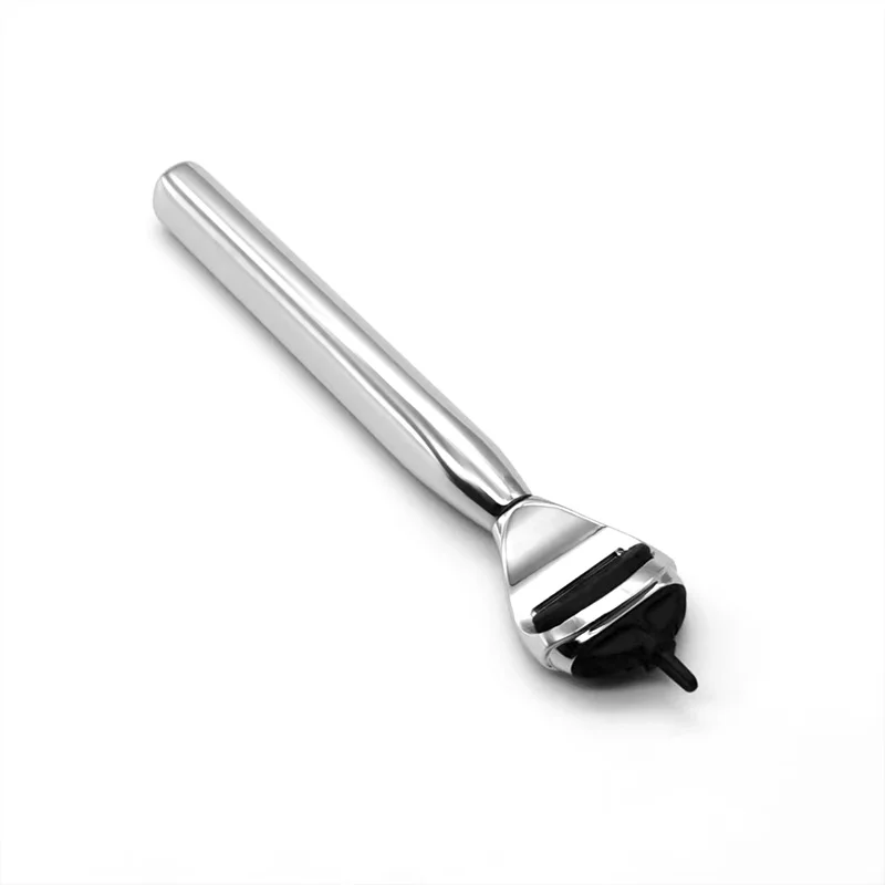 Men Manual Care Silver Metal Shaver Handle 5-Layer Stainless Steel Safty Razor Blade Suit For G-series F5 Power