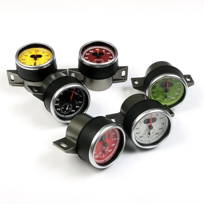 Utilizzato per Porsche Cayenne Panamera 718 MACAN911 Modifica e aggiornamento dell'orologio con bussola cronometro