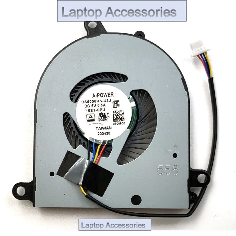 Новый для MSI PS63 MS-16S1 PS63 Modern 8MO 8RD 8SC 8M 8RC 8RDS Вентилятор охлаждения процессора ноутбука 16S1-CPU