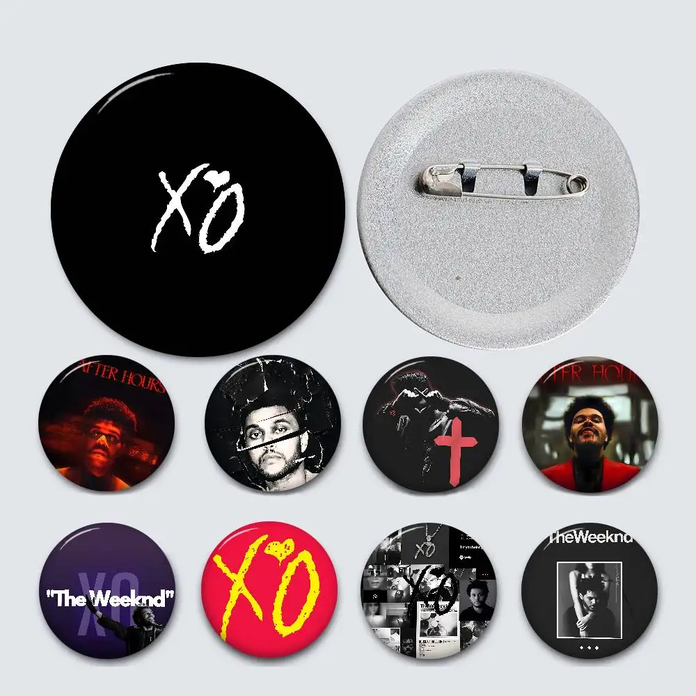 Rapper The Weeknd XO Anstecknadel mit weichem Knopf, hell bedruckt, Symbol, Geschenk für Freunde, Abzeichen, Kragen, Brosche, Anstecknadel aus Metall