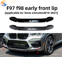 For BMW F97 F98 X3m X4m 2019-2021 Front Lip Front Shovel Spoiler Modification Accessories
