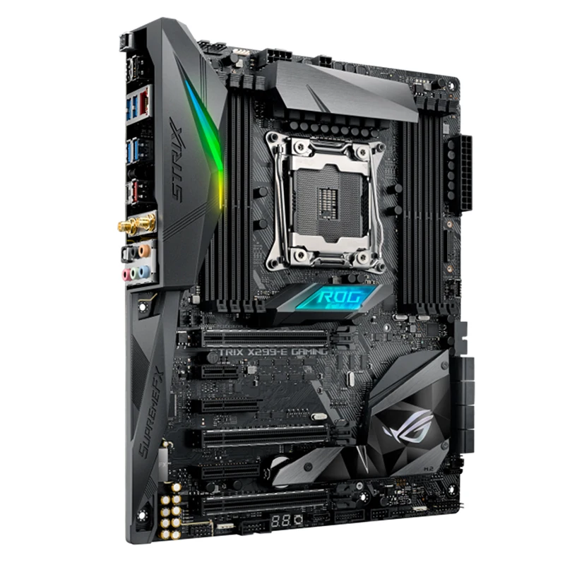 For ROG STRIX X299-E Gaming Motherboards LGA 2066 DDR4 ATX For Intel X299 Overclocking Desktop Mainboard SATA III USB3.0