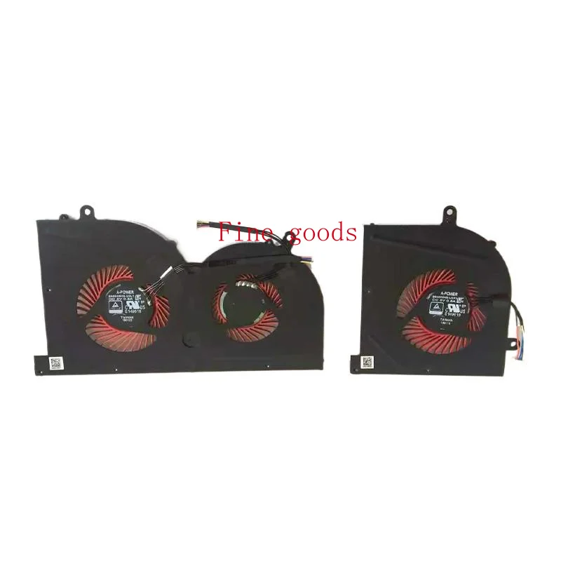 New For MSI GS63VR GS63 GS73 GS73VR MS-17B1 Laptop Cooler Fan CPU BS5005HS-U2F1 GPU BS5005HS-U2L1